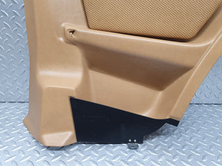 W126 Coupe rear right card panel beige used OEM