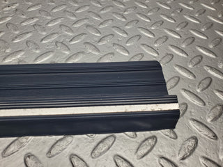 W123 front right door sill trim blue used OEM