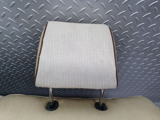 W123 Coupe rear seat beige used OEM