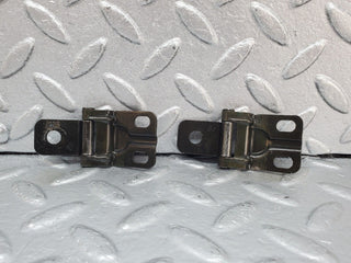 W124 glove box door hinge pair used OEM