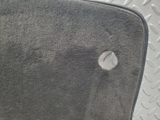 W201 Baby Benz front right floor carpet black used OEM