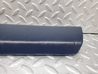 R129 SL a pillar cover left side blue used OEM