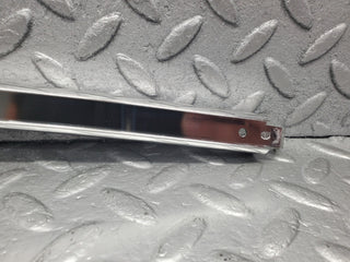 S123 Wagon rear left door chrome window channel used OEM