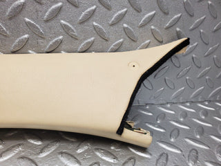 R129 SL a pillar cover left beige used OEM