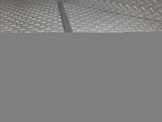 R107 SLC left door chrome trim used OEM