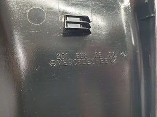 W201 Baby Benz kick panel right side black used OEM