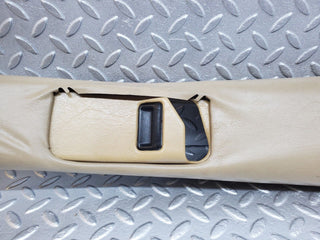 45766 Mercedes-Benz W126 420SE B Pillar Cover Left Side Beige 1246920122