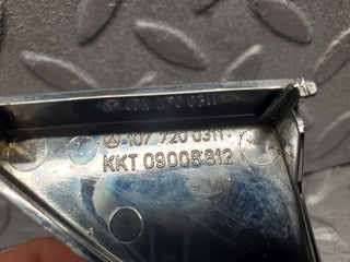 R107 SL mirror triangle cover left used OEM