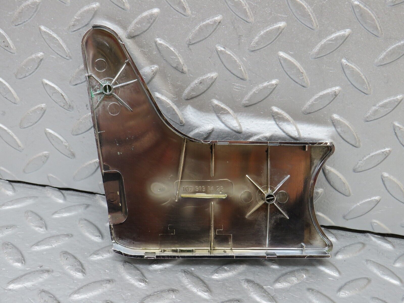 35658 Mercedes-Benz R107 280SL  Seat Hinge Chrome Cover 1079131428