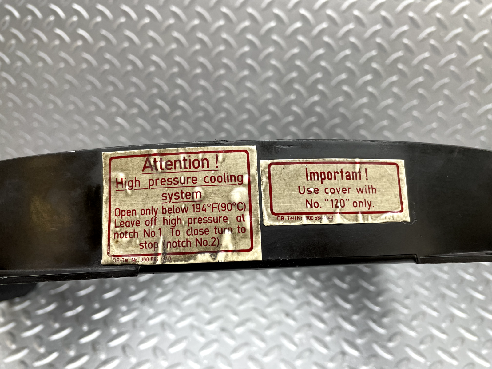 44248 Mercedes-Benz W123 280E Radiator Fan Shroud Cover 1235051655