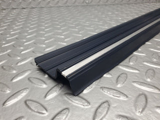 W123 Lang rear door sill trim blue used OEM