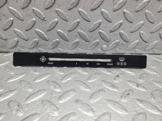 W201 Baby Benz heater control panel bezel trim used OEM
