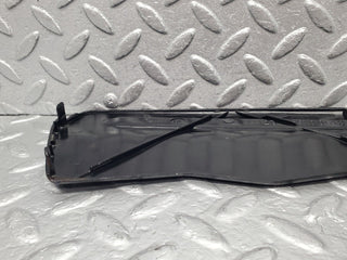 W123 Coupe front left seat cover trim black used OEM