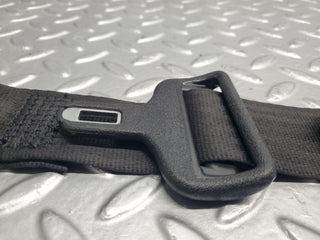 W126 Coupe rear left seat belt with buckle used OEM