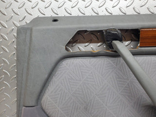 W124 rear right door card grey used OEM
