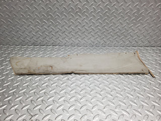 W124 Cabriolet door sill floor carpet right side beige used OEM