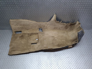 42295 Mercedes-Benz R129 320SL Coupe Front Right Floor Carpet Beige 1296801440