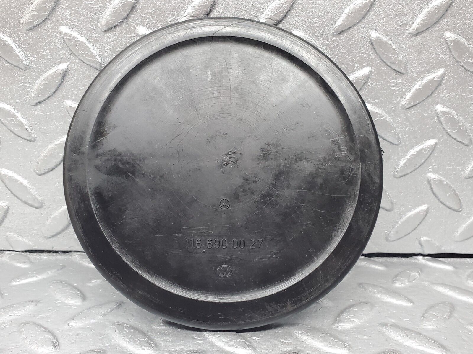 45878 Mercedes-Benz W126 420SE Fuel Tank Access Cover Panel 1166900027