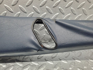 W123 Lang b pillar cover blue left used OEM