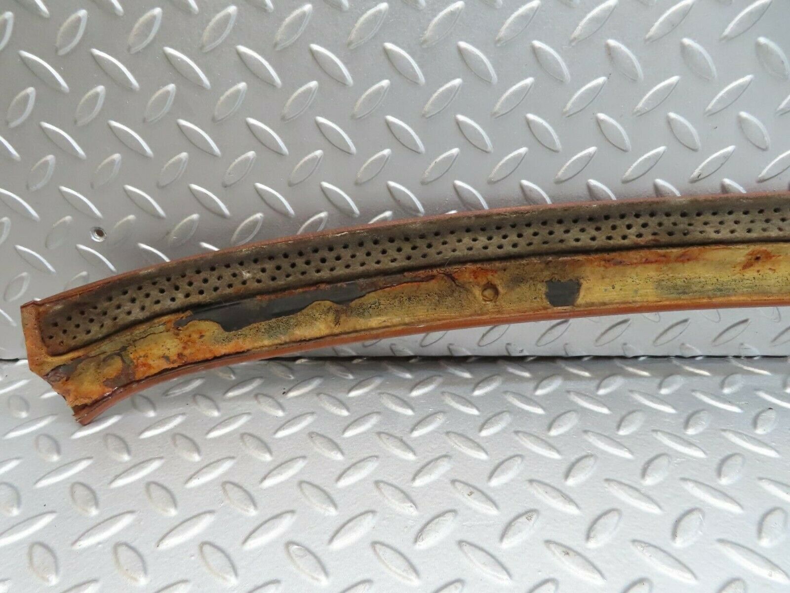 15727 Mercedes-Benz R107 450SL Hardtop Windshield Lower Cover Panel Brown