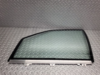 W140 front left door double window glass used OEM