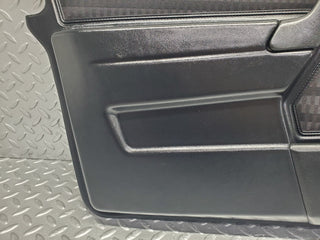 W201 Baby Benz front left door card black used OEM
