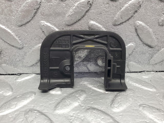 W210 left interior door latch trim black used OEM
