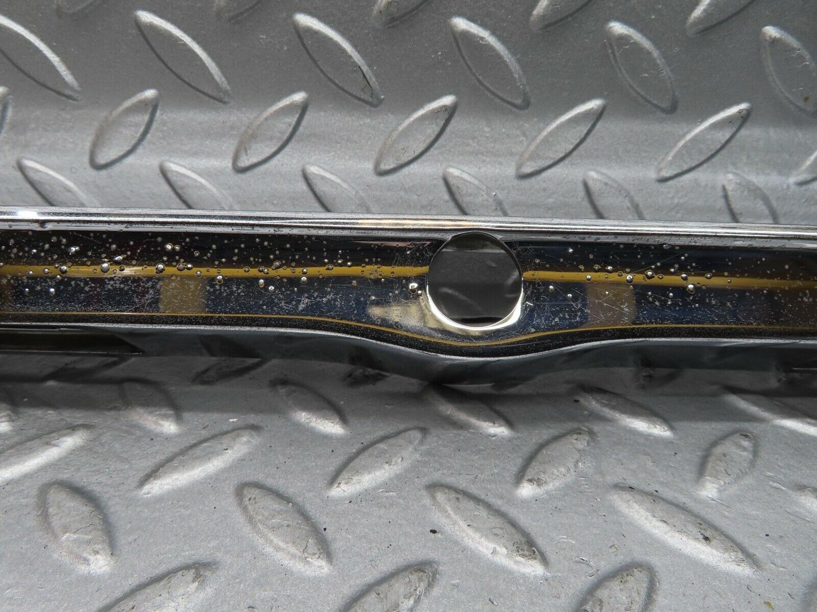 12417 Mercedes-Benz R107 Trunk Chrome number Plate Light 1076901580