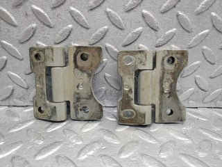 W126 Coupe door hinge pair used OEM