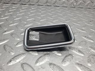 W123 chrome frame door opener right used OEM