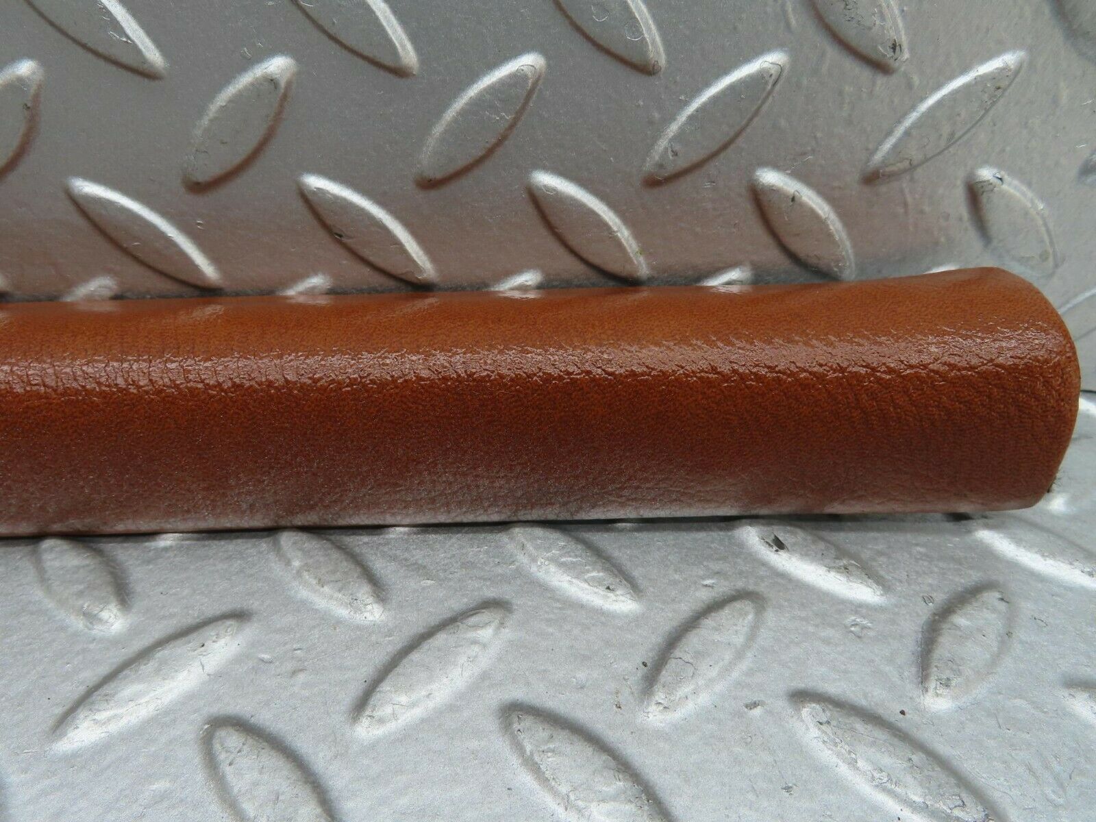 15653 Mercedes-Benz R107 450SL Hardtop B Pillar Trim Brown Pair