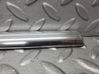 W123 Wagon rear left door chrome moulding trim used OEM