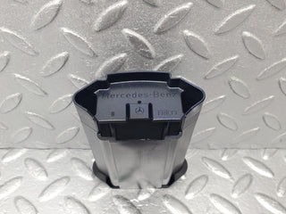 R129 SL door safety check strap cover housing used OEM