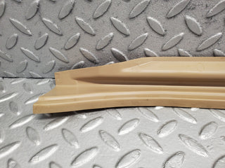 R129 SL left door sill trim beige used OEM