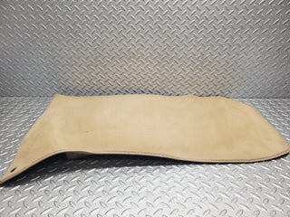 W124 Cabriolet front left passenger side floor mat beige used OEM
