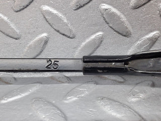 W126 windscreen wiper arm left side used OEM
