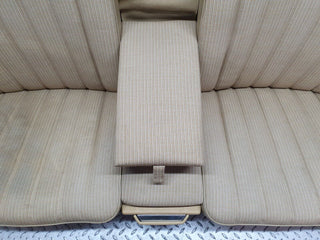 W123 Coupe rear seat beige used OEM