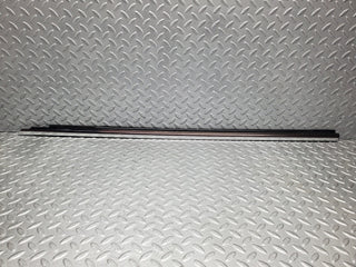 W140 front left door moulding chrome trim used OEM