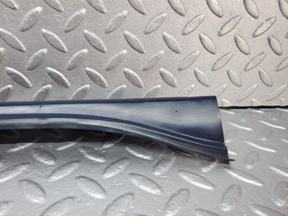 R129 SL left door sill trim blue used OEM