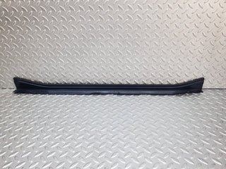 R129 SL left door sill trim blue used OEM