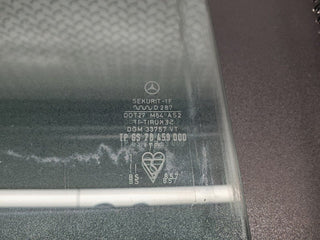 46433 Mercedes-Benz C123 280CE Coupe Right Door Window Glass 1237250232 1237250432