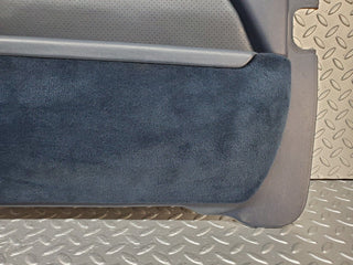 R129 SL right door card blue used OEM