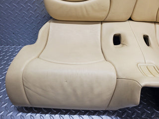 R129 SL rear seat beige leather used OEM