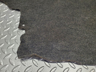 W201 Baby Benz fuel tank cover carpet grey used OEM