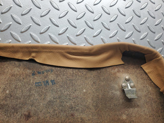 W126 Coupe front left seat rear cover used OEM