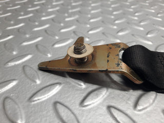 W126 Coupe rear left seat belt with buckle used OEM