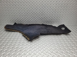W123 Coupe centre console carpet left side black used OEM