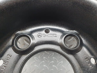 W123 steel wheel 6jx15h2 et49 used OEM