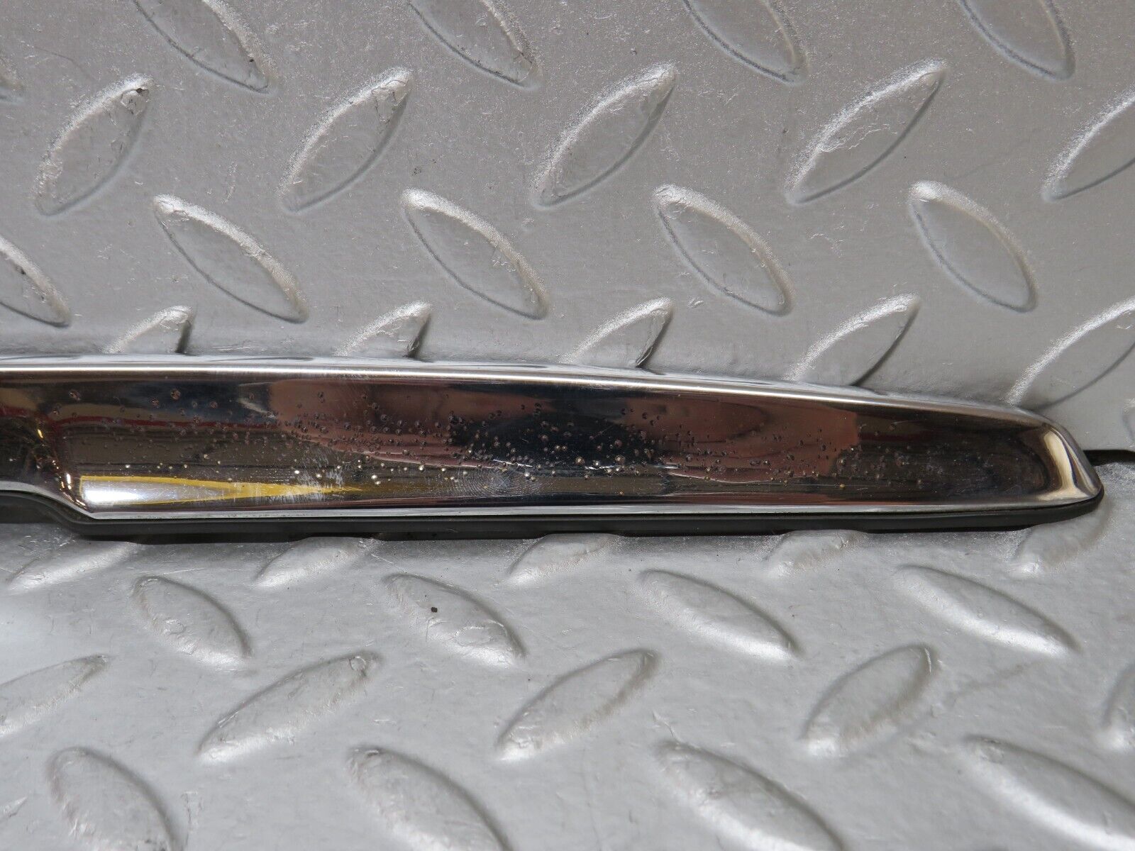 35490 Mercedes-Benz R107 280SL Trunk Chrome Handle Moulding 1077580202