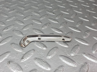 W108 interior door handle chrome trim pair left used OEM